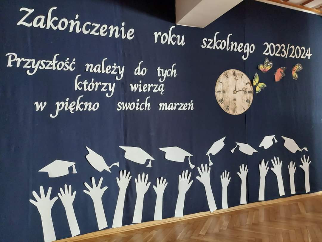 ZAKOŃCZENIE ROKU SZKOLNEGO 2023/2024