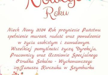 Szczęśliwego Nowego Roku